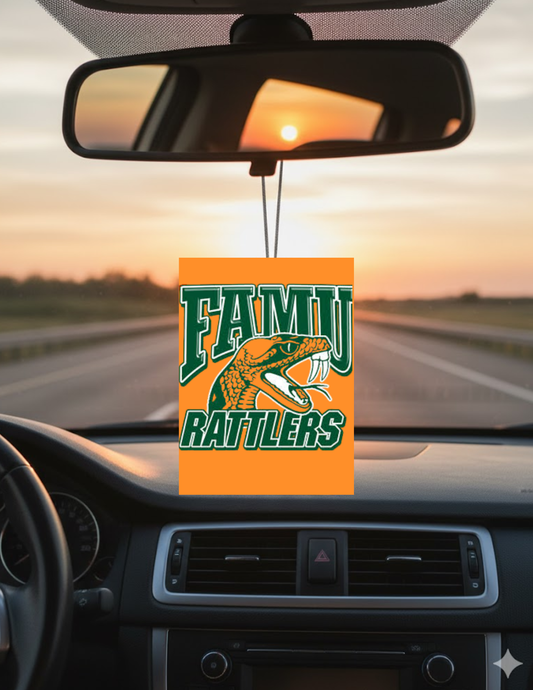 FAMU Rattlers Car Air Freshener - Uneek Boutique by Dee