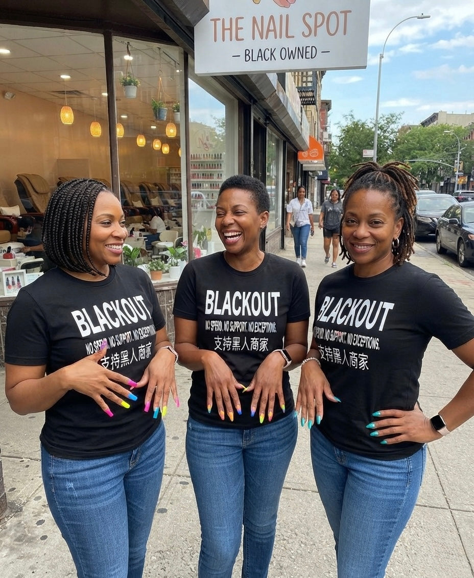 Blackout Shirt - Uneek Boutique by Dee