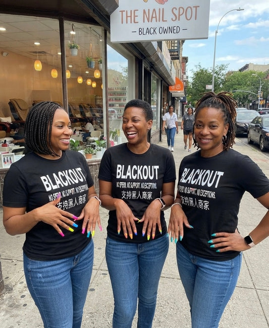Blackout Shirt - Uneek Boutique by Dee
