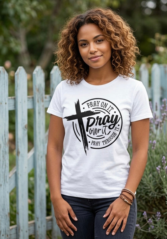 Pray On It Unisex T-Shirt - Uneek Boutique by Dee