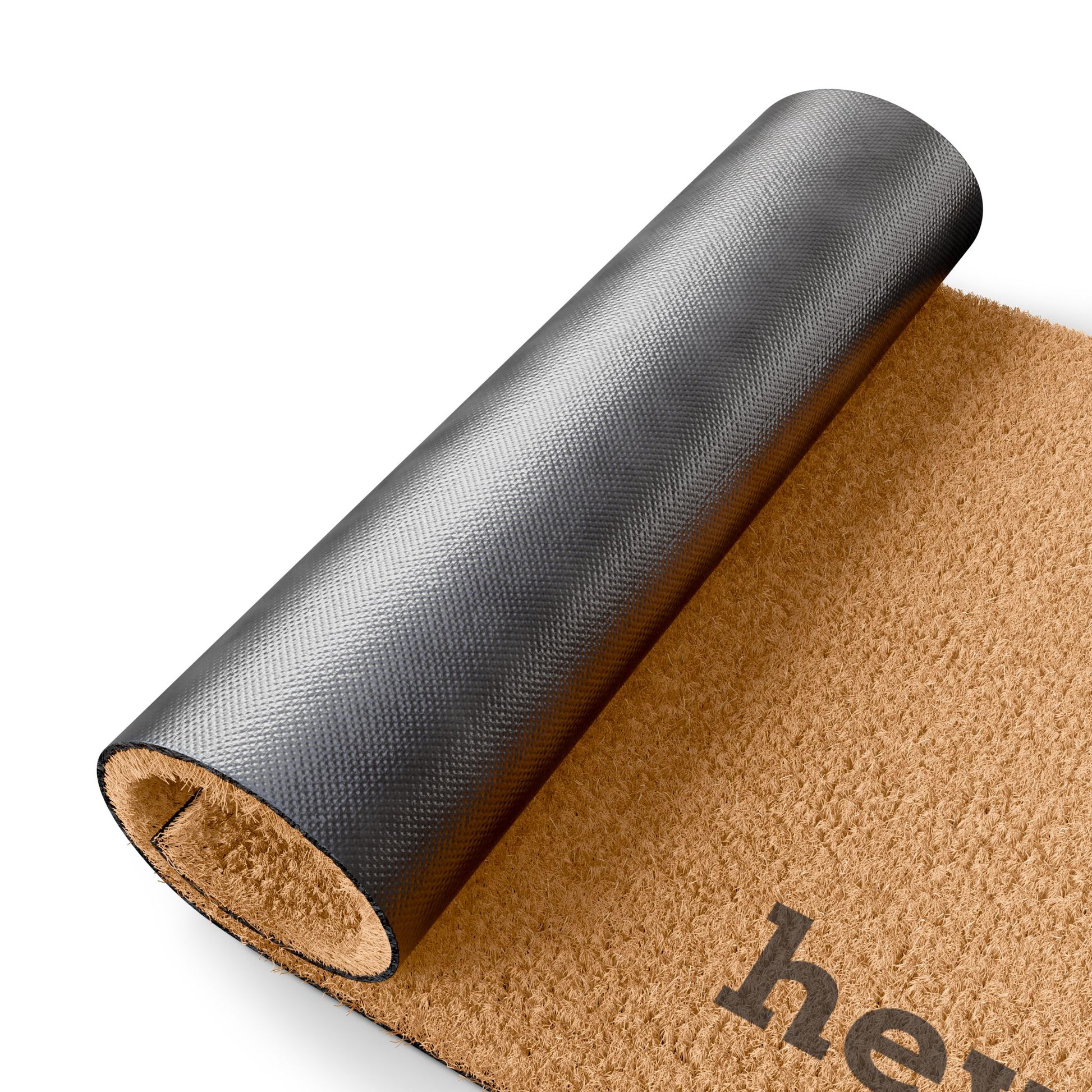 Hey Doormat – Minimalist Natural Coir Welcome Mat - Uneek Boutique by Dee