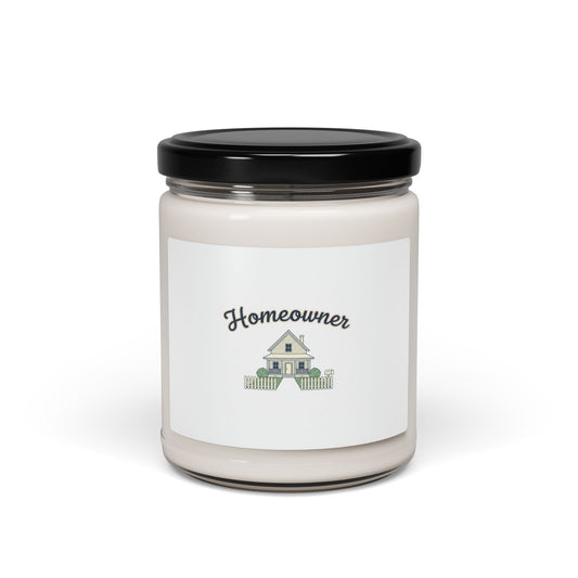 Homeowner house illustration Candle | Scented Soy 9oz - Uneek Boutique by Dee