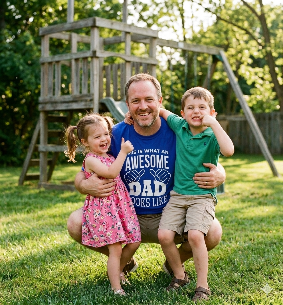 Awesome Dad T-Shirt - Uneek Boutique by Dee