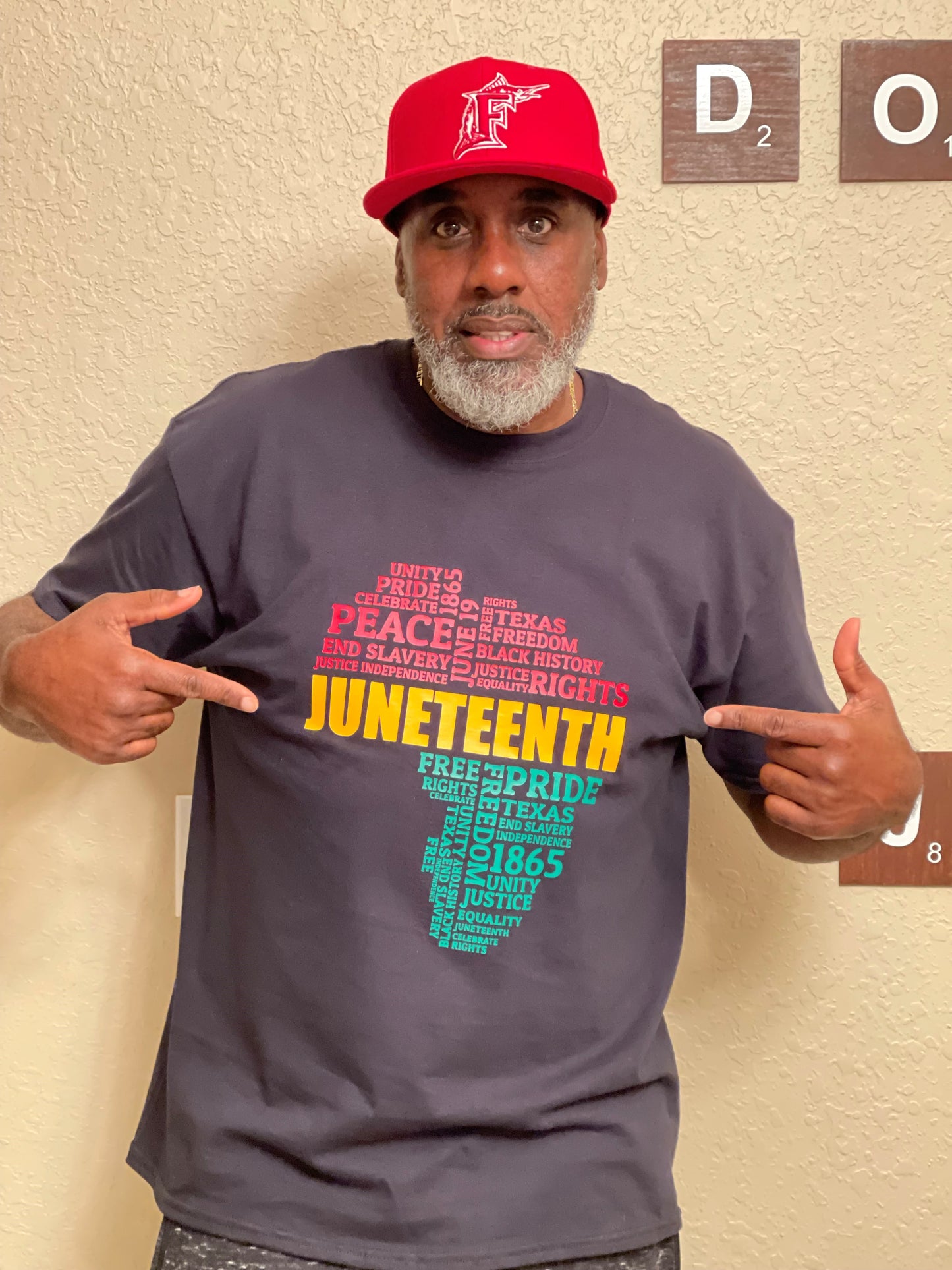 Africa Continent Juneteenth Words Unisex Graphic T-Shirt