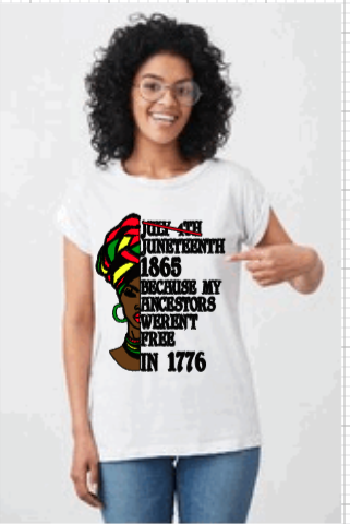 Juneteenth Women's Graphic T-Shirt