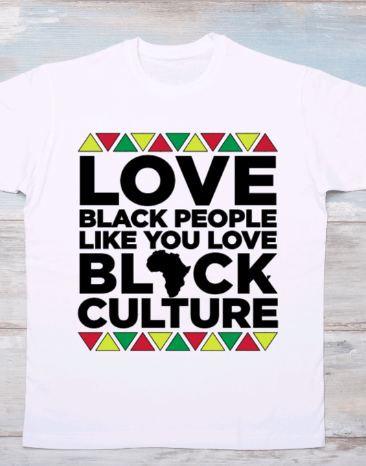 Love Black People Graphic T-Shirt - Uneek Boutique by Dee