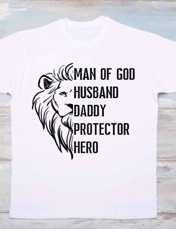 Man of God Graphic T-Shirt - Uneek Boutique by Dee
