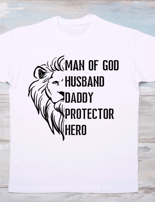 Man of God Graphic T-Shirt - Uneek Boutique by Dee