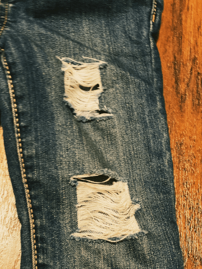 Distressed/Ripped Minions Skinny Jeans - Uneek Boutique by Dee