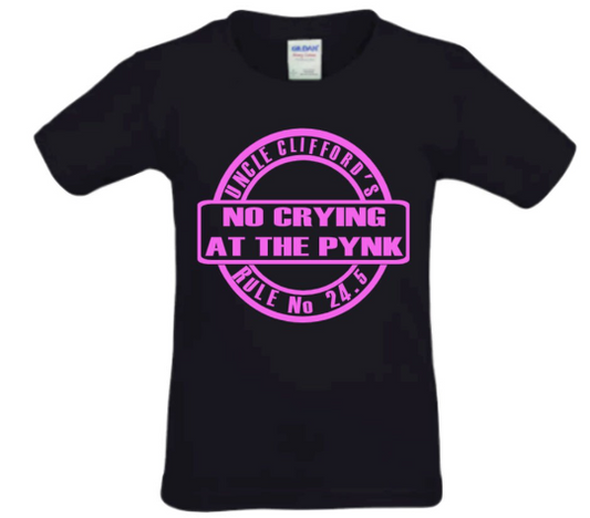 No Crying at the Pynk Graphic T-Shirt