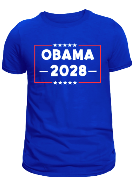 Obama 2028 Graphic T-Shirt - Uneek Boutique by Dee