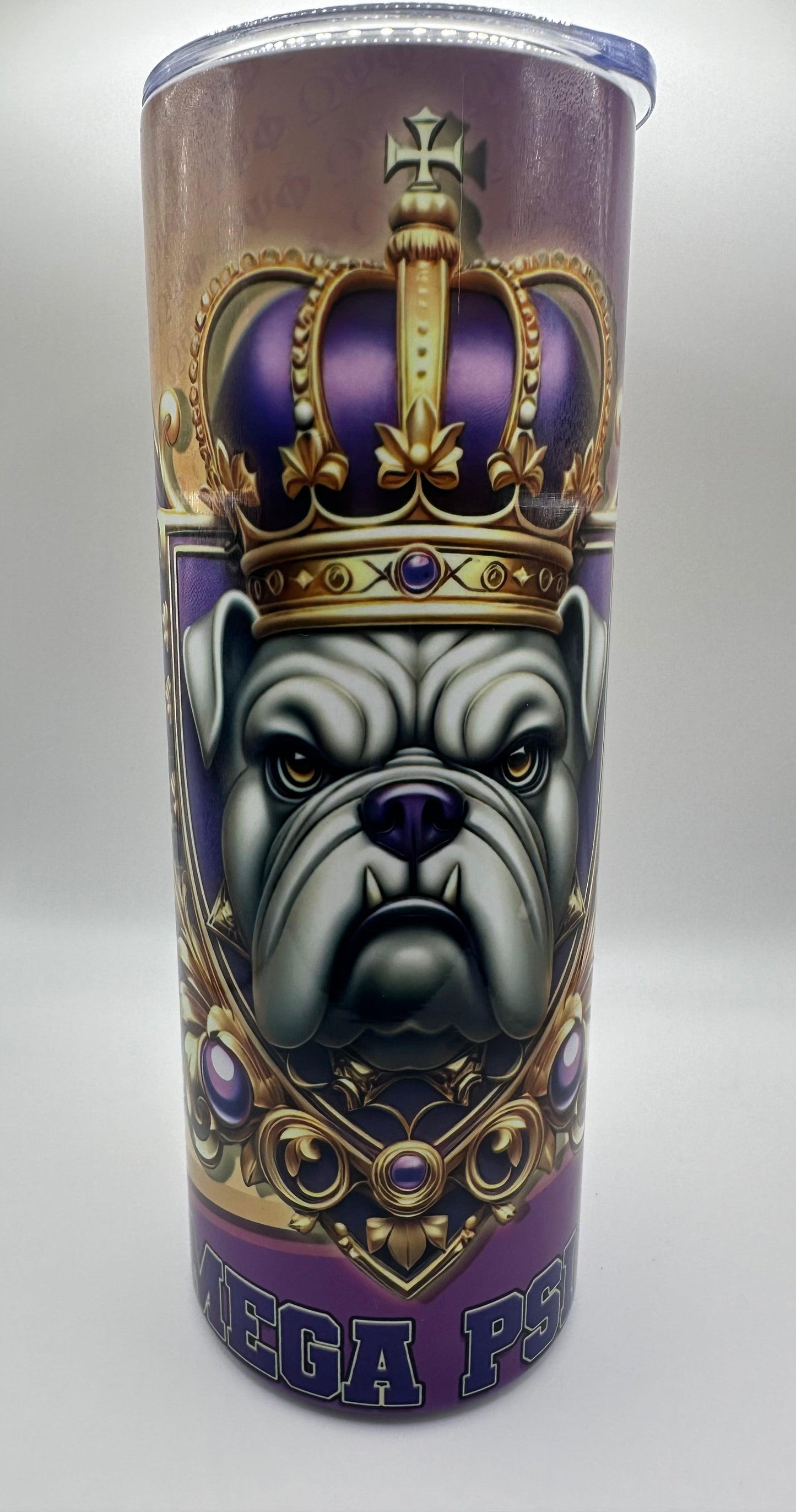 Omega Psi Phi 20oz Stainless Steel Tumbler - Uneek Boutique by Dee