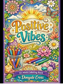 Positive Vibes: An Adult Coloring Book - Uneek Boutique by Dee
