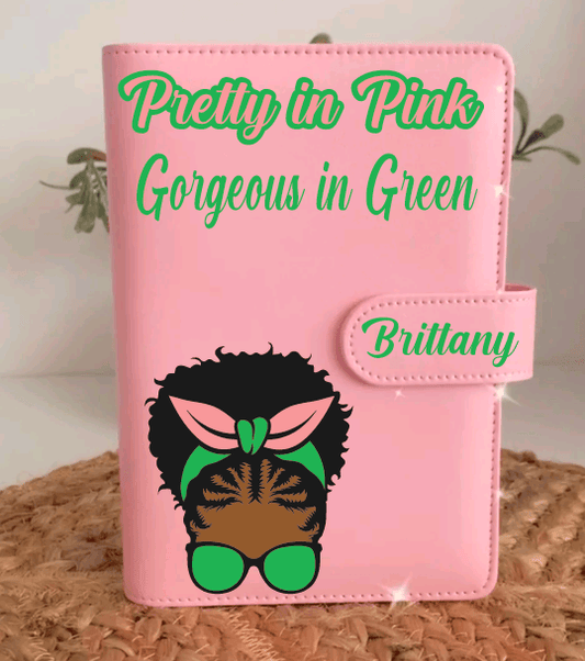 Pretty Girl Budget Binder with Coordinating Cash Envelopes - Uneek Boutique by Dee