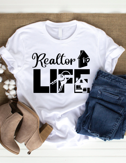 Realtor Life Graphic T-Shirt