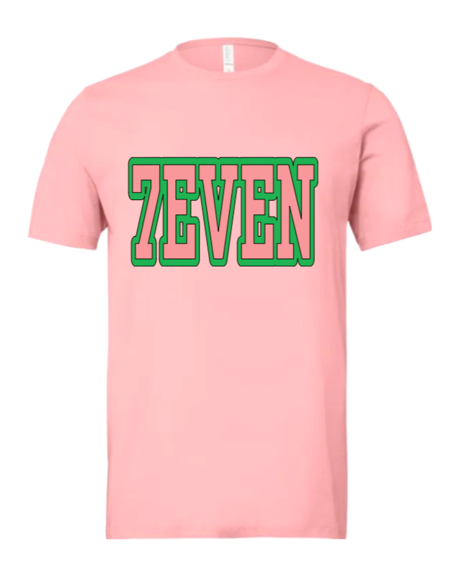 Seven Greek Sorority T-Shirt - Uneek Boutique by Dee