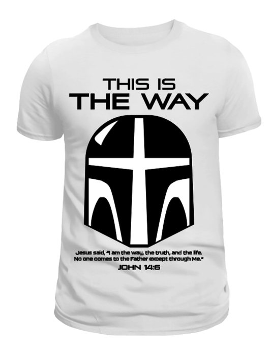 Star Wars Mandalorian Inspired Christian T-Shirt - Uneek Boutique by Dee