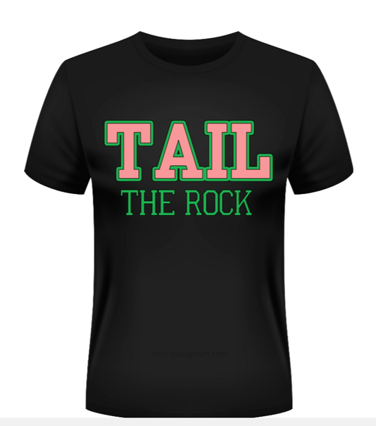 TAIL The Rock Greek Sorority T-Shirt - Uneek Boutique by Dee