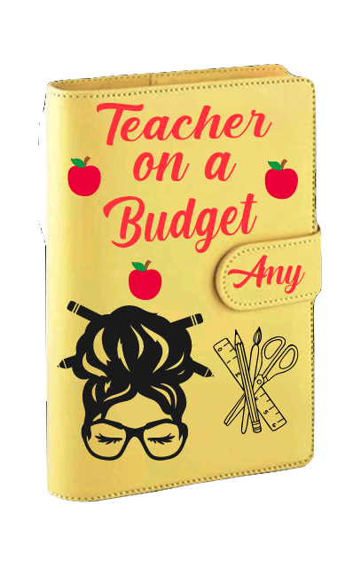 Teacher Budget Binder with Coordinating Cash Envelopes - Uneek Boutique by Dee