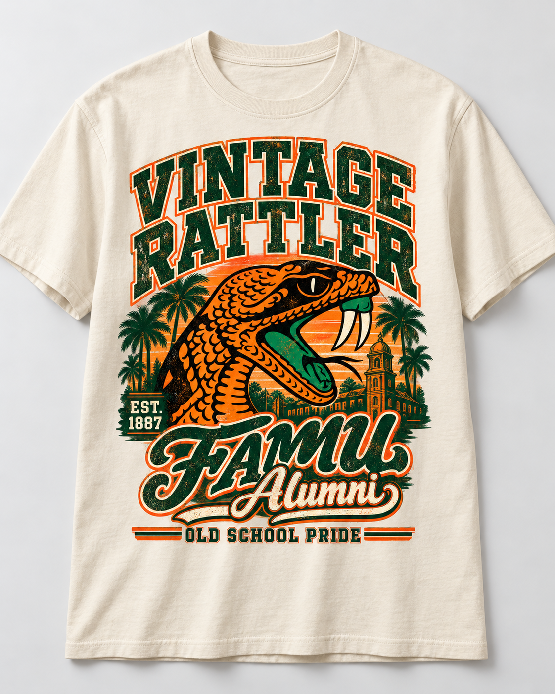 Vintage FAMU Rattlers Alumni T-Shrt