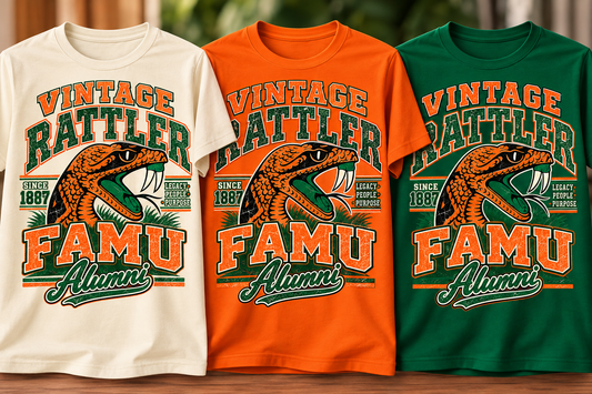 Vintage FAMU Rattlers Alumni T-Shrt