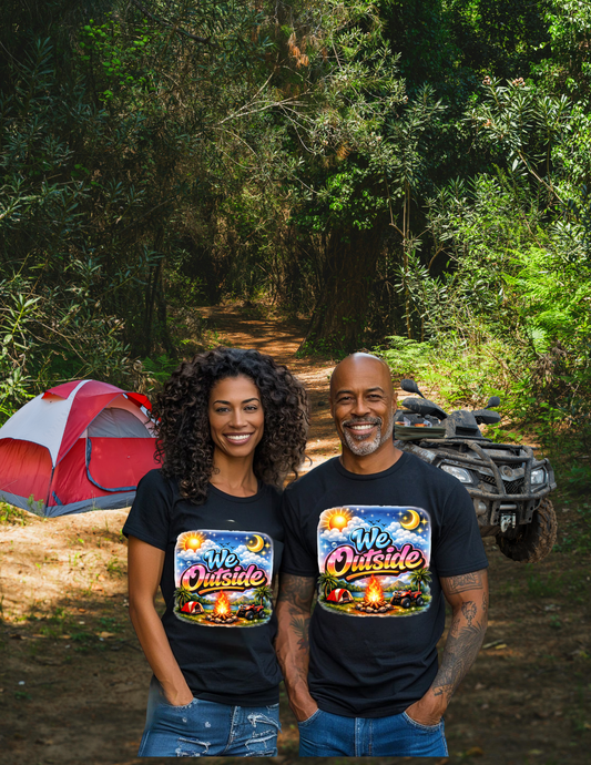 We Outside Funny Graphic T-Shirt - Uneek Boutique by Dee