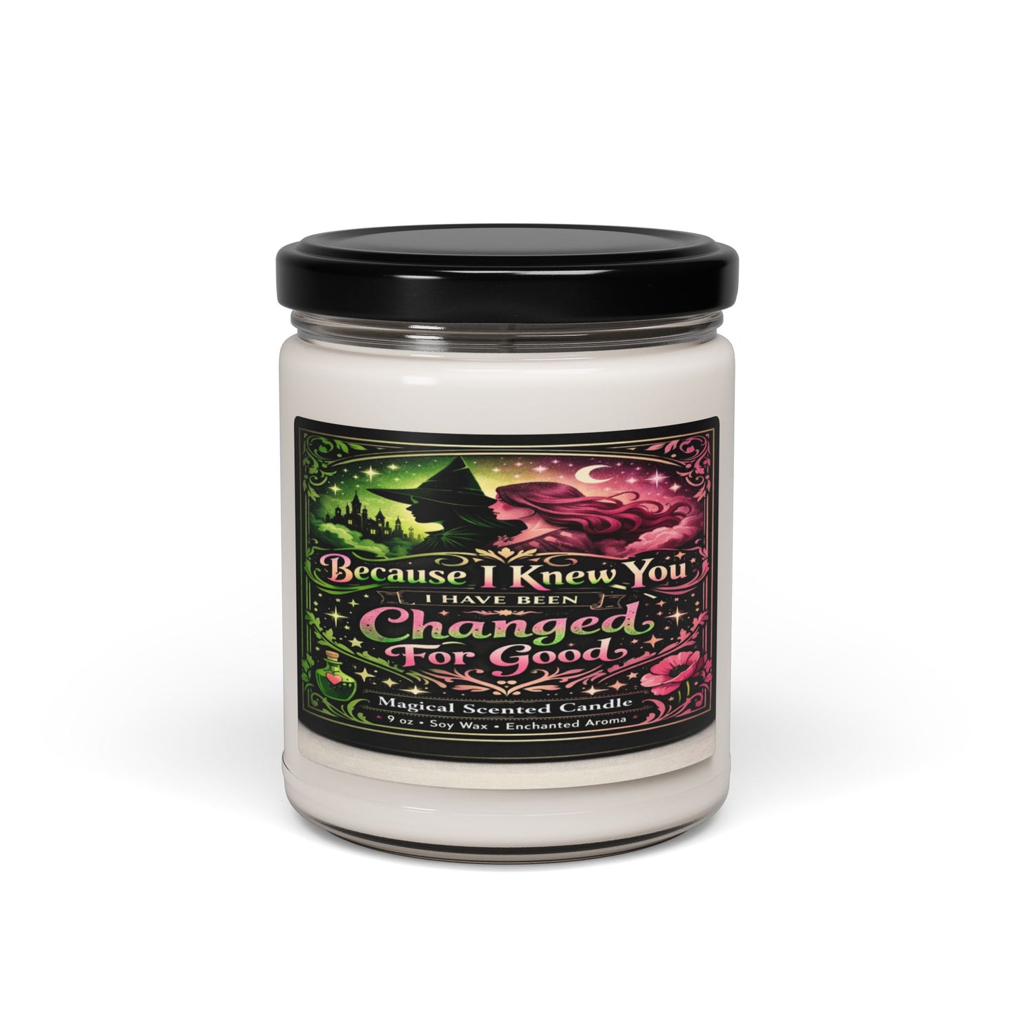 Because I Knew You Changed For Good Floral Scented Soy Candle (9 oz) - Uneek Boutique by Dee
