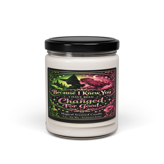 Because I Knew You Changed For Good Floral Scented Soy Candle (9 oz) - Uneek Boutique by Dee