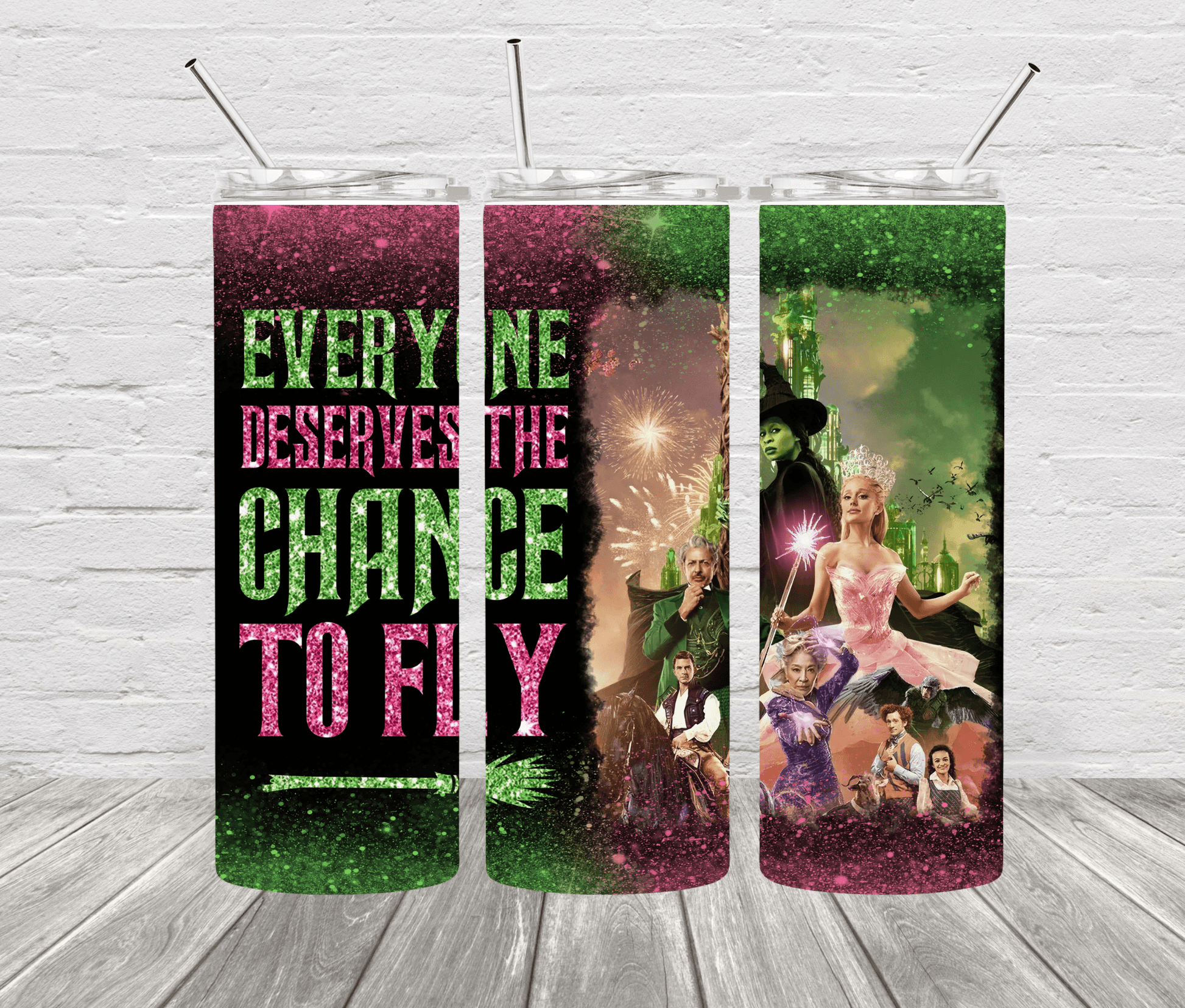 Defying Gravity Wicked 20oz Stainless Steel Tumbler - Uneek Boutique by Dee