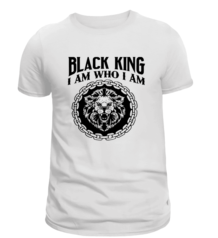 Black King Your Approval Isn't Need T-Shirt - Uneek Boutique by Dee
