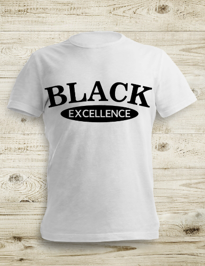 Black Excellence Graphic T-Shirt - Uneek Boutique by Dee