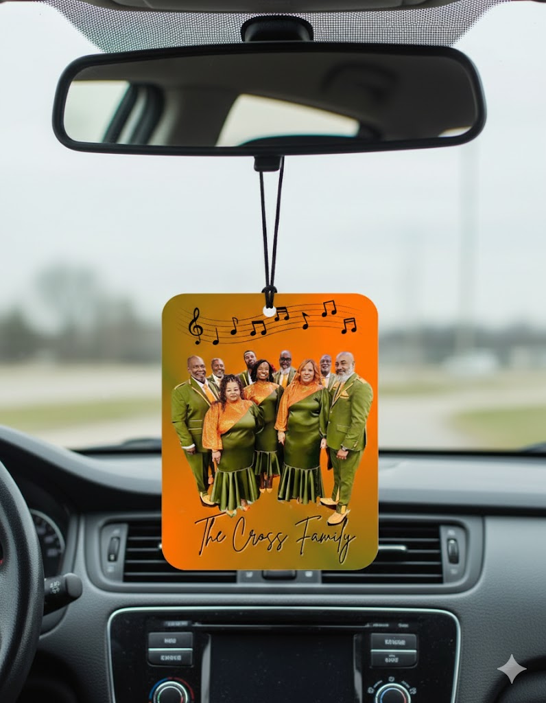 Personalized Car Air Freshener - Uneek Boutique by Dee
