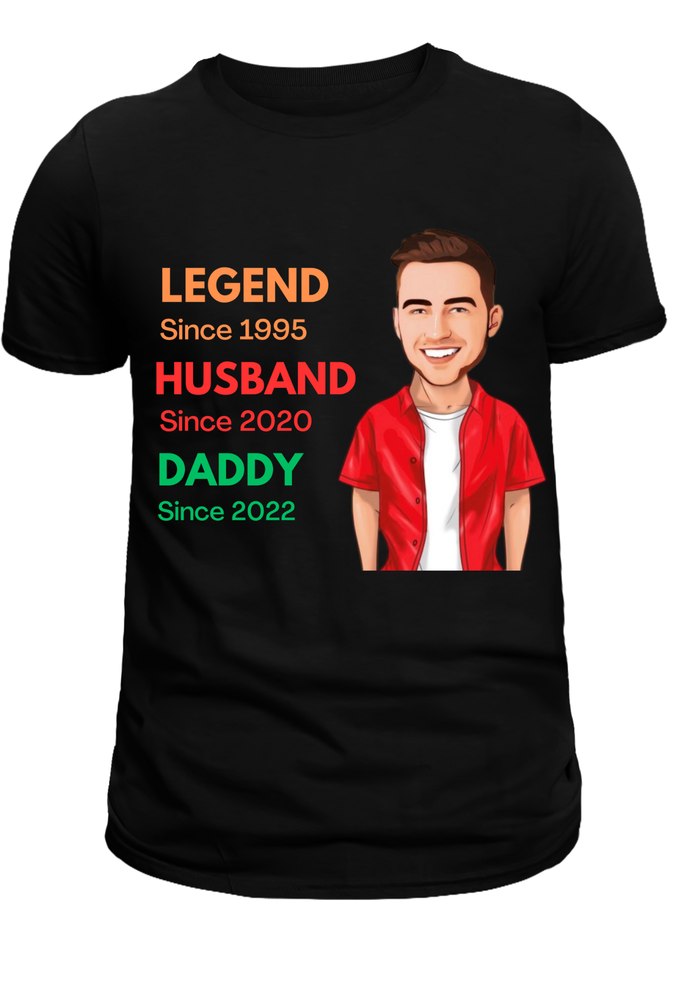 Legend, Husband, Daddy Custom Father's Day Shirt