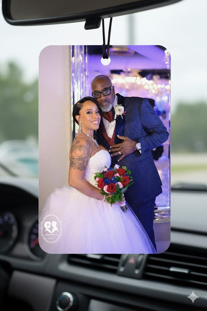 Personalized Car Air Freshener - Uneek Boutique by Dee